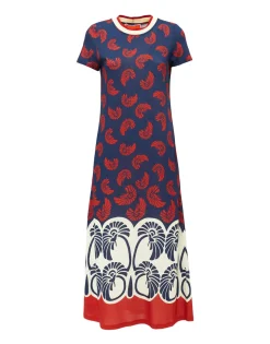 Sporty Swing DressPalmetto Plac&eacute;e in Cotton Jersey