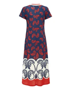 Sporty Swing DressPalmetto Plac&eacute;e in Cotton Jersey