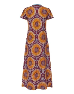 Sporty Swing DressSovereign Purple in Cotton Jersey