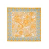 Square ScarfAnemone Orange in Cotton & Silk