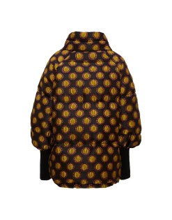 St. Moritz Reversible JacketWinter Sun Black in Jacquard