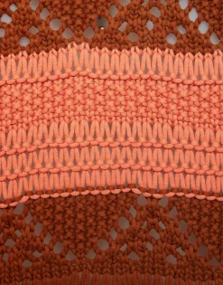 Summer BoleroSolid Pink in Cable Chain