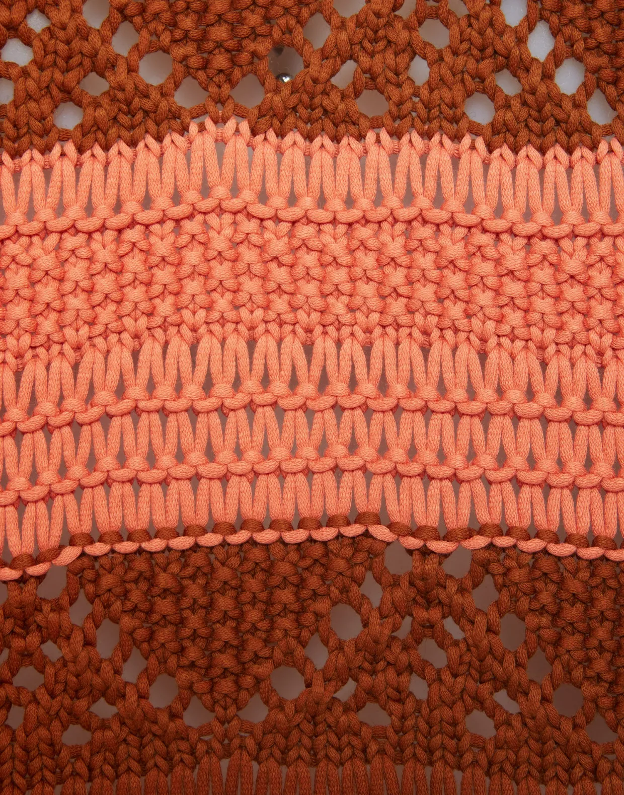 Summer BoleroSolid Pink in Cable Chain