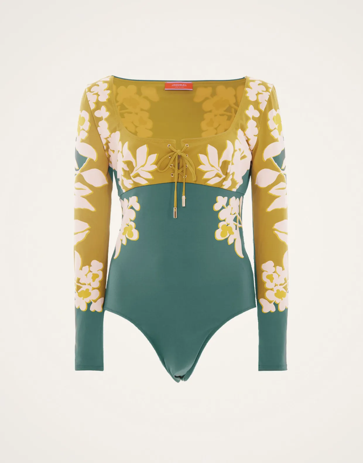 Sunset SuitJasmine Blu Placée in Lycra