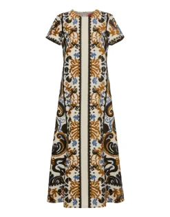 Super Swing DressCorsini Cream in Jacquard