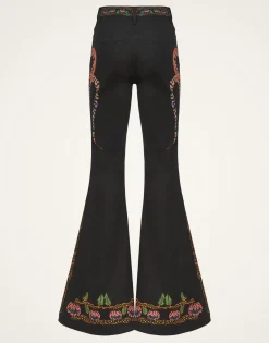 Superflare JeansEve Black in Denim