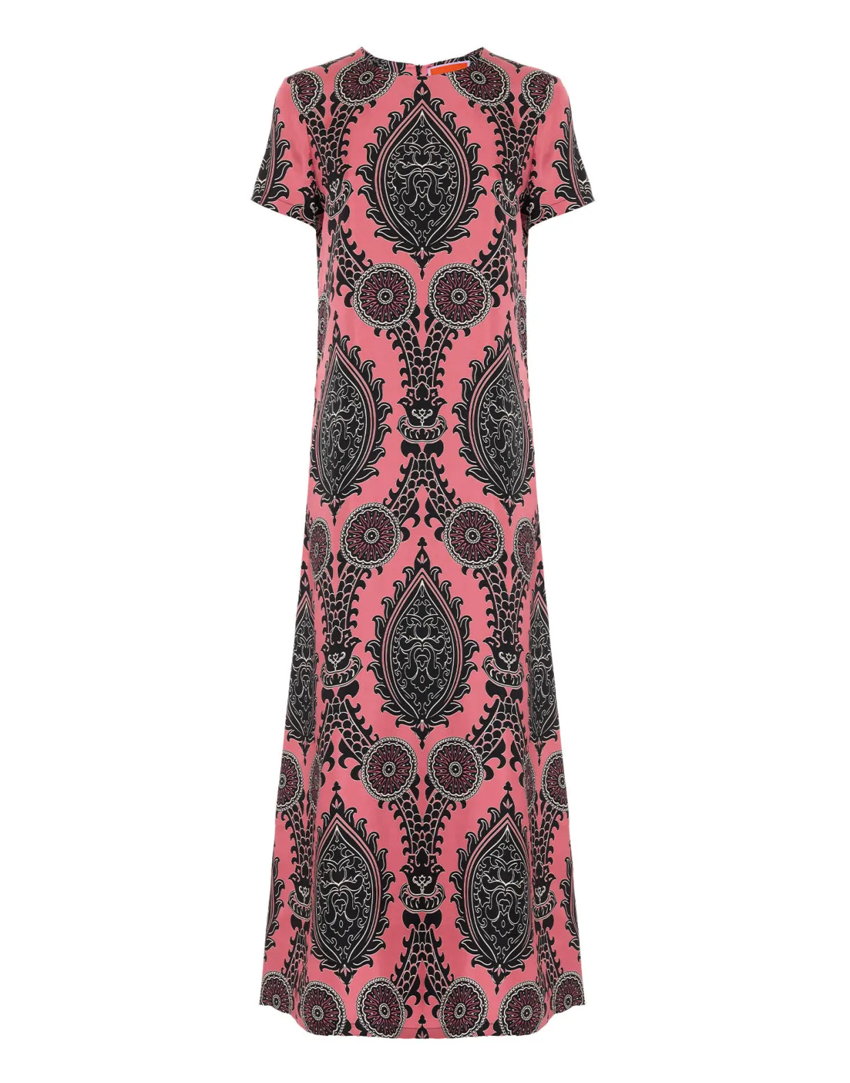 Swing DressOltrarno Pink in Silk Twill