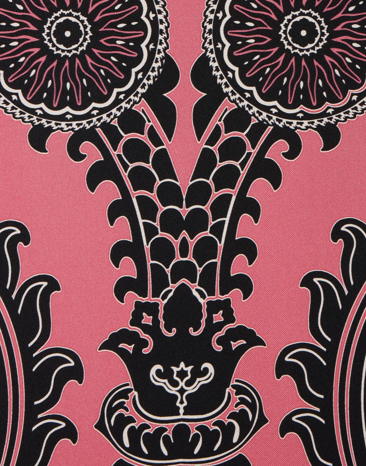 Swing DressOltrarno Pink in Silk Twill