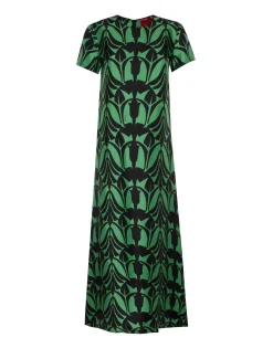 Swing DressPapyrus in Silk Twill