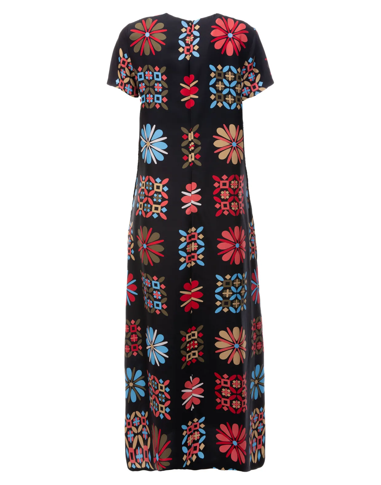 Swing DressVetrata Grande in Silk Twill