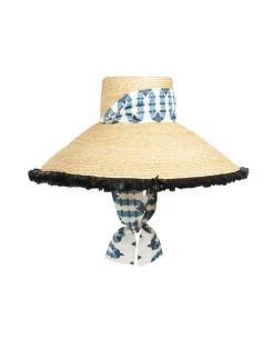 The Sun HatSolid Light Beige in Raffia