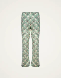 Torero PantsFans Mint in Shot Cotton