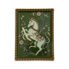 Trinket TrayThe Unicorn Dark Green in Porcelain