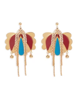 Tulip EarringsOro Bordeaux in Bras