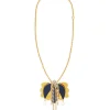 Tulip NecklaceOro Blu in Bras
