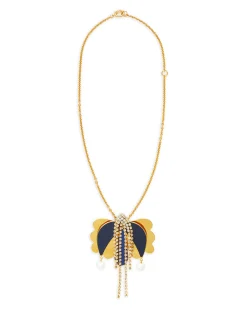 Tulip NecklaceOro Blu in Bras