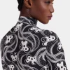 TurtleneckAperol Black & White in Skinny Jersey