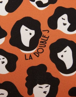 TurtleneckLady Leopard in Skinny Jersey