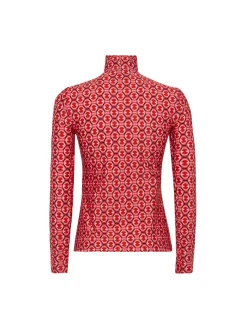 TurtleneckSugar Rush Red in Skinny Jersey