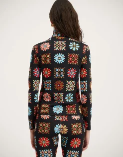TurtleneckVetrata in Skinny Jersey