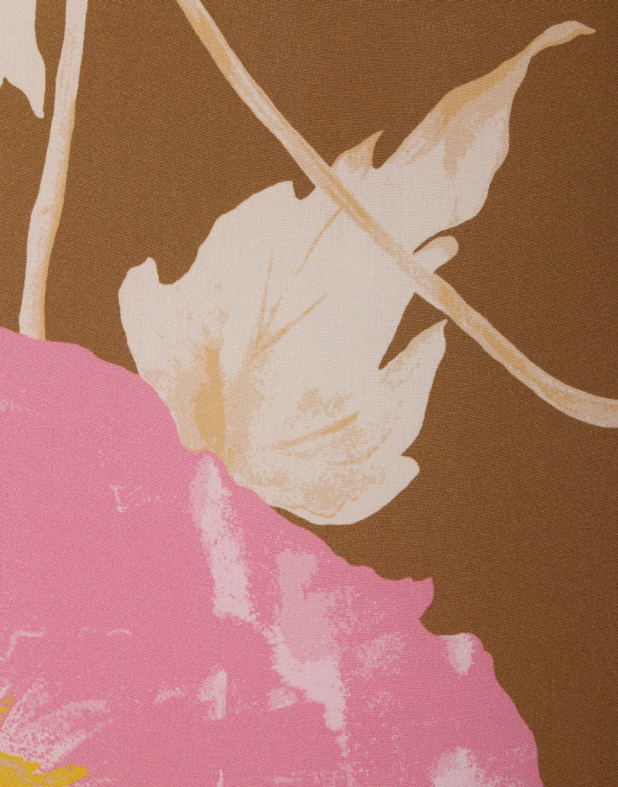 Visconti DressSylph Khaki in Crepe De Chine Silk
