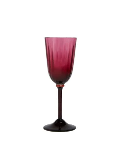 Wine Rainbow Glasses Set Of 8Rainbow in Murano Glass